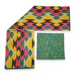 Afrikaanse stof - Two-Tone print Polycotton - 6 yard Combina, Hobby en Vrije tijd, Stoffen en Lappen, Ophalen of Verzenden, Nieuw