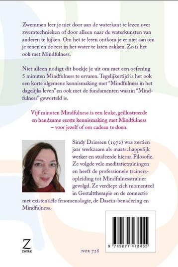 5 minuten mindfulness 9789077478455 Sindy Driessen, Verzenden, Zo goed als nieuw, Sindy Driessen
