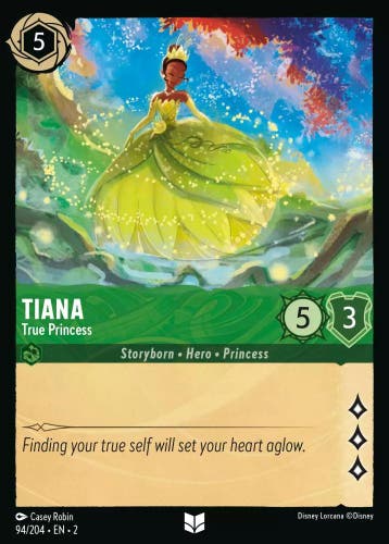 [94/204][S2] - TIANA - True Princess ENG FOIL [M/NM], Verzenden, Nieuw