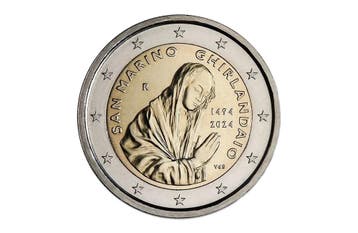 2 euro Ghirlandaio 2024 - San Marino, Postzegels en Munten, Munten | Europa | Euromunten, Verzenden