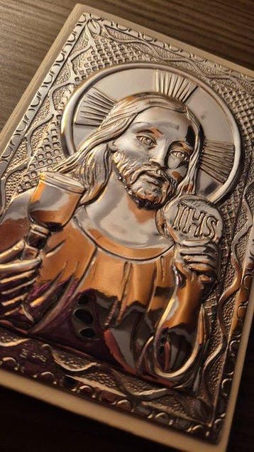 Vangelo e Atti degli Apostoli con Lastra dargento - 1995, Antiek en Kunst