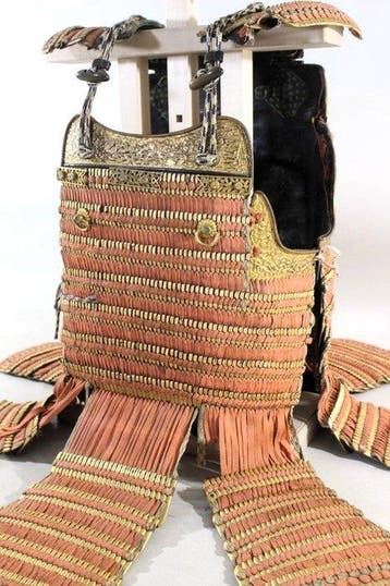 Harnas - Japan - E1-676 Gold Honkozane Nimai Dou van Samurai