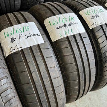 2 x Falken Sincera 165-65-15 Zomerbanden 6,5mm, Gebruikt, 15 inch, Ophalen of Verzenden, Band(en)