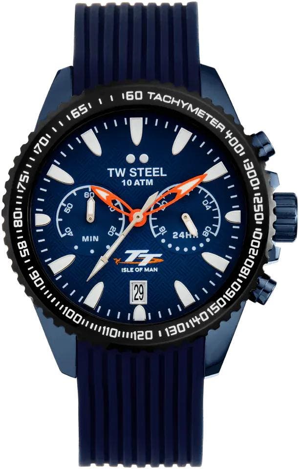 TW Steel TW VAS1 TT Isle of Man Edition horloge, Sieraden, Tassen en Uiterlijk, Horloges | Heren, Polshorloge, Nieuw, Overige merken
