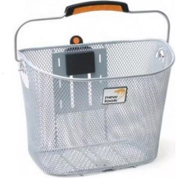 New Looxs Fietsmand - Smartlock - Afneembaar - Zilver - 2..., Ophalen of Verzenden, Nieuw
