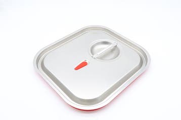 Gastronorm Deksel - 2/3 GN - RVS - Luchtdicht Rubber, Verzenden, Nieuw in verpakking, Transport en Opslag