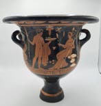 Oud-Grieks, Magna Graecia Keramiek belkrater - 32 cm