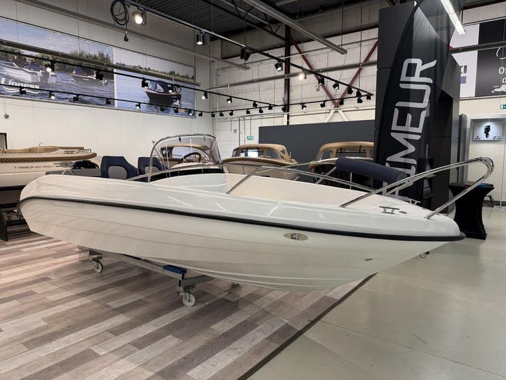 RAJO 560 Open  / 60PK Tohatsu /  Vaarklaar prijs! / Shw mode, Watersport en Boten, Sloepen, Nieuw, Polyester, Ophalen of Verzenden
