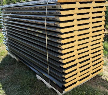 B-keus, dakplaten, sandwichpanelen, antraciet of zwart, Doe-het-zelf en Verbouw, Platen en Panelen, Verzenden, Nieuw