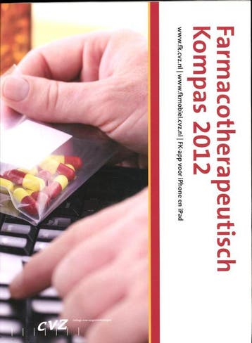 Farmacotherapeutisch kompas 2012 9789085621096, Verzenden, Gelezen