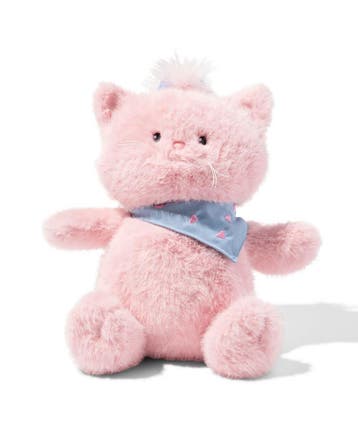 HEMA Knuffel 30x20x40cm kat met bandana, Verzenden, Nieuw