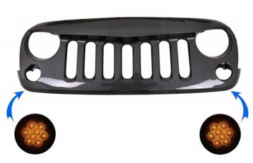 Grill JEEP Wrangler / Rubicon JK (2007-2017) Angry Bird, Ophalen of Verzenden, Nieuw