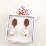 Parel - Argento 925 - Oorbellen - perle edison