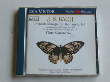 J.S. Bach - Brandenburgische Konzerte 1-3 / Gustav Leonhardt, Cd's en Dvd's, Ophalen of Verzenden, Zo goed als nieuw