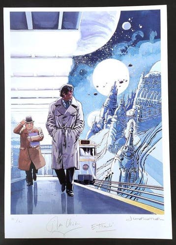 Mézières, Jean-Claude - 1 Offset Print - Valerian et, Nieuw