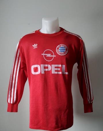 FC Bayern Munich 1989/1990 - Rare Home Shirt (Long Sleeves), Nieuw
