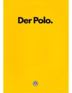 1985 VOLKSWAGEN POLO BROCHURE NEDERLANDS, Nieuw, Volkswagen, Author