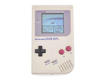 Gameboy Classic IPS Backlight Original Grey Edition, Ophalen of Verzenden, Zo goed als nieuw