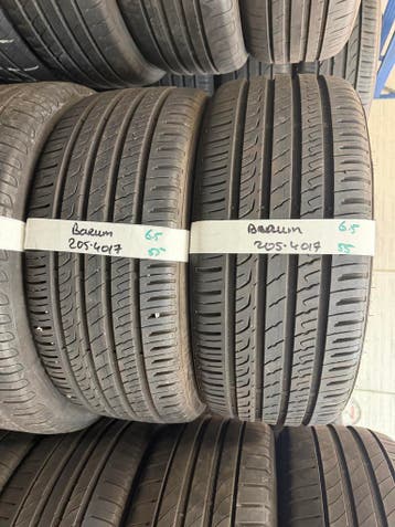205-40-17 Barum Zomerbanden 6.5mm Incl Montage 205 40 17, Ophalen, Gebruikt, 17 inch, 205 mm