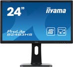 Iiyama ProLite B2483HS| Full HD| DVI,HDMI,VGA| 24, Computers en Software, Monitoren, Nieuw