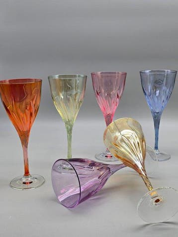 Cristalli Italiani CreArt - Wijnglas (6) - Fusion - Kristal
