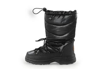 Warmbat Snowboots in maat 38 Zwart, Kleding | Dames, Schoenen, Verzenden, Zwart, Snowboots, Zo goed als nieuw