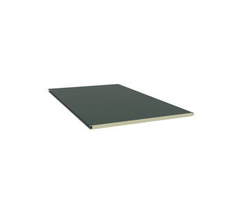 Wandpanelen, sandwichpanelen, 40 mm, Boerengroen, div lengte, Verzenden, Nieuw, Overige materialen, 20 tot 50 mm