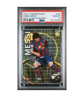 2010-11 Mundicromo *Lionel Messi* #595 - Squares - Liga 11, Verzamelen, Nieuw