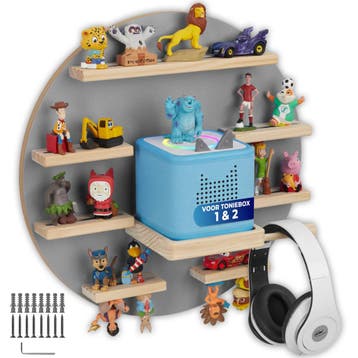 Wandrek MyLittleStory Moon, voor maximaal 28 Tonies - grijs, Verzenden, Nieuw