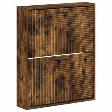 vidaXL Wandgemonteerde Schoenkast HAARLEM 71 x 17 x 86 cm, Verzenden, Nieuw