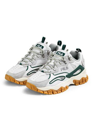 2dekans | Fila Ray Tracer - Sneakers - Posy Green - 45, Ophalen of Verzenden, Zo goed als nieuw, Fila