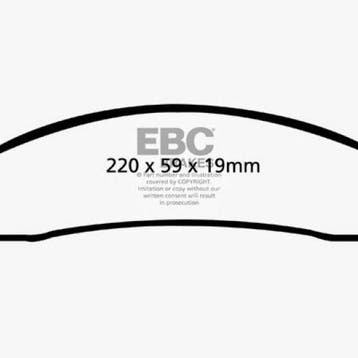 EBC 06-11 Dodge Ram 1500 Mega Cab 2WD Extra Duty Front Brake, Ophalen of Verzenden, Nieuw
