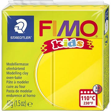 FIMO® Kids Boetseerklei, geel, 42 gr/ 1 doos, Nieuw