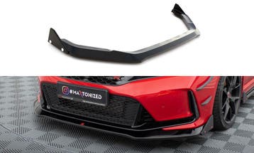 Voorspoiler V.1 met Canards Honda Civic Type-R Maxton Glans, Ophalen of Verzenden, Nieuw