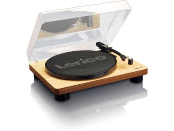 Lenco LS-50 - Houten platenspeler - Ingebouwde luidsprekers, Audio, Tv en Foto, Platenspelers, Verzenden, Zo goed als nieuw
