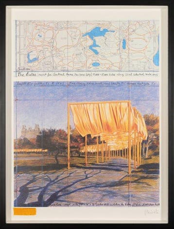Christo (1935-2020) - Gesigneerde Art Print met originele
