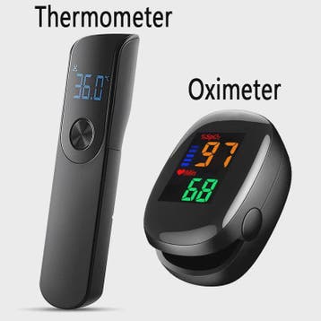 2-in-1 Infrarood & Vinger Pulsoximeter: Betrouwbare Gezondhe, Verzenden, Nieuw