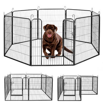 IvoQ Puppyren 8 Panelen 80 cm Hoog, Verzenden, Nieuw
