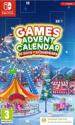 Games Advent Calendar (Downloadcode in box) Switch, 3 spelers of meer, Ophalen of Verzenden, Zo goed als nieuw, Vanaf 3 jaar