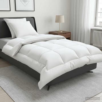 vidaXL Dekbed en Kussen Set 3 st 140x220 cm 4 seizoenen 220, Verzenden, Nieuw, Wit