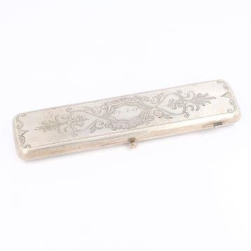 J.D. Wendels (1922) - Brillenetui - Doos - .833 zilver