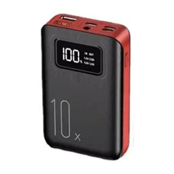 Mini Powerbank 10.000mAh - Dual 2x USB Poort - LED Display, Verzenden, Nieuw, OLOEY