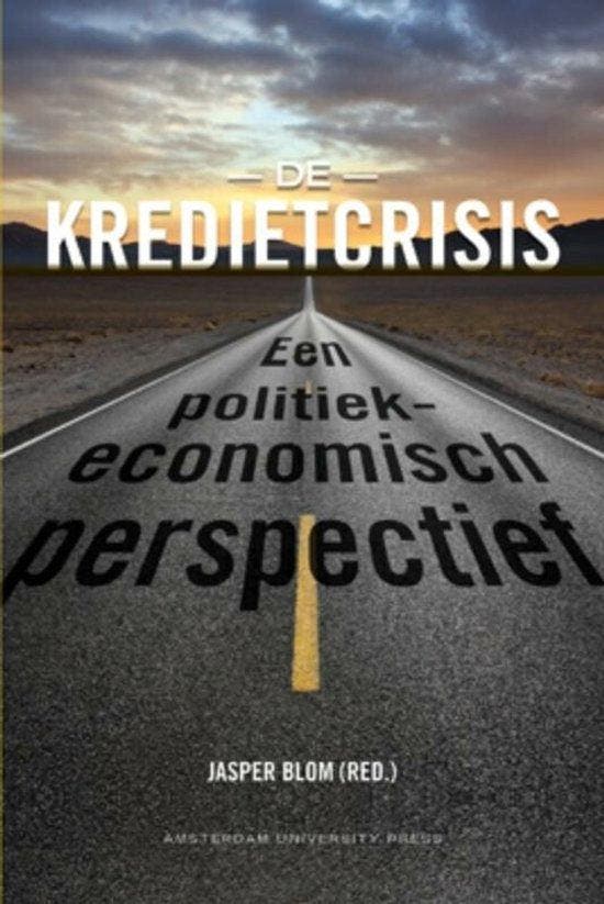 De kredietcrisis, Boeken, Literatuur, Ophalen of Verzenden