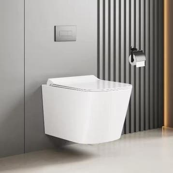 Modern Wandtoilet U/D-Vorm met Soft-Close Deksel, Verzenden, Nieuw