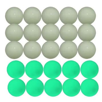 Set van 10 Glow Golfballen – Fluorescerend Nachtgolf, Verzenden, Nieuw