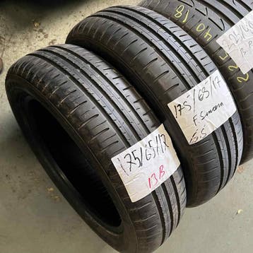 2 x Falken Sincera 175-65-17 Zomerbanden 6,5mm, Gebruikt, 175 mm, 17 inch, Ophalen of Verzenden