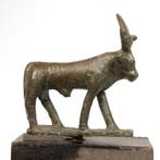 Oud-Egyptisch Brons Apis stierenfiguur