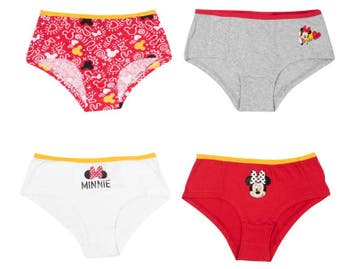 4 Pack Meisjes slips - Minnie Mouse - Mix, Verzenden, Nieuw
