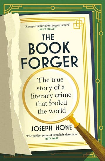 The Book Forger - Joseph Hone 9781529931440, Verzenden, Gelezen, Joseph Hone
