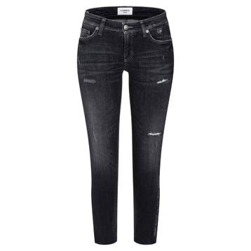 Cambio • destroyed jeans Liu Short • 42, Cambio, Verzenden, Nieuw, Zwart